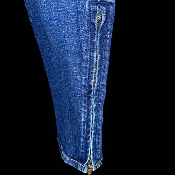 J BRAND Women’s Skinny side zipper jeans- W24 L28 - Picture 4 of 7